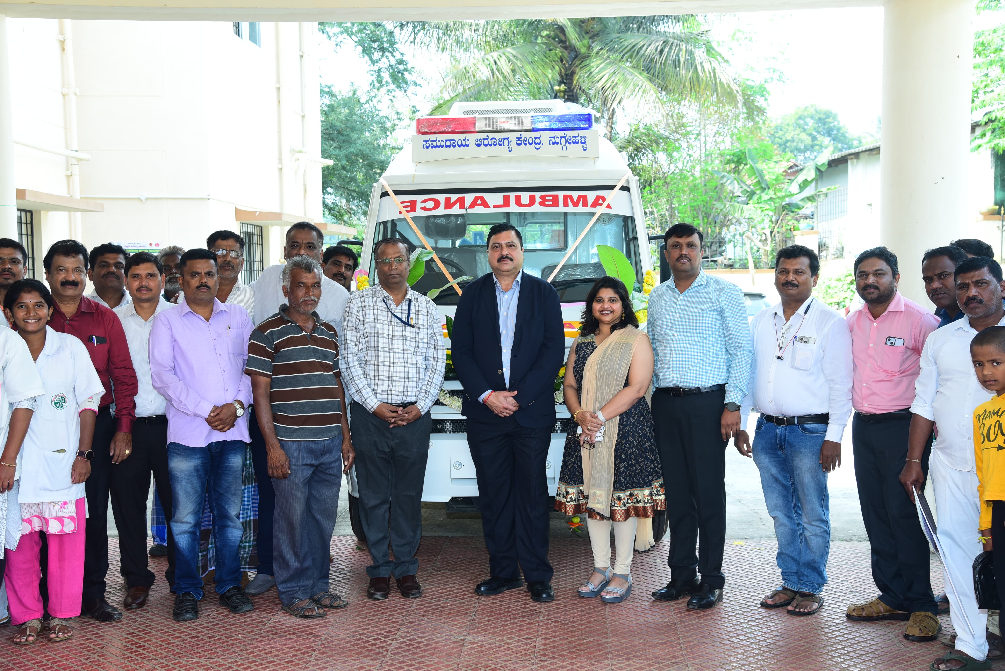 Donation of Ambulance